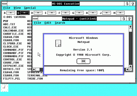 WINDOWS 2 VERSIONS 